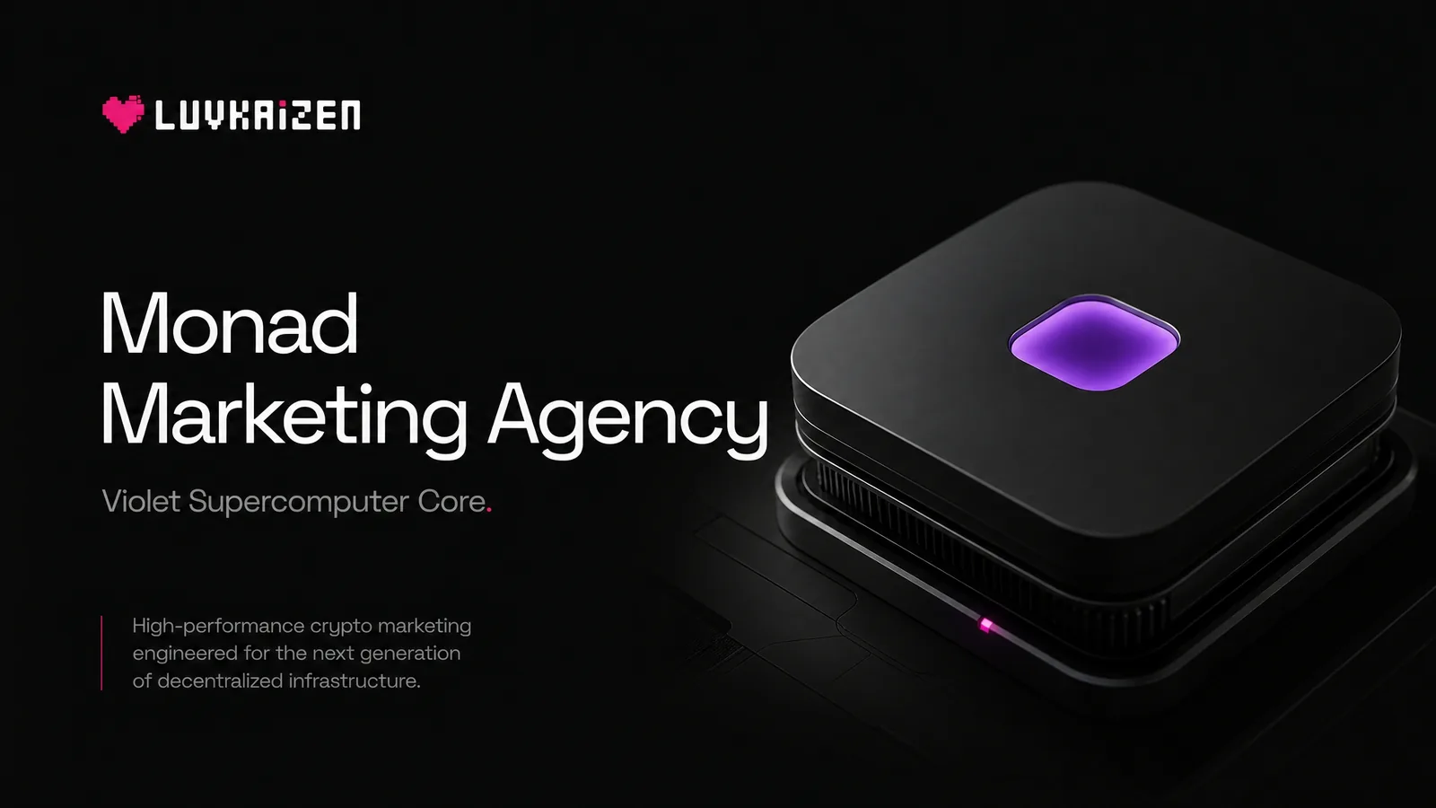 Monad marketing agency: parallel-execution EVM L1 first-mover positioning