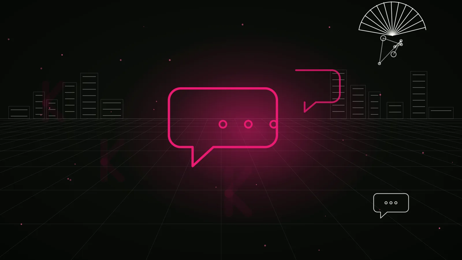 crypto community management: Cohort Marketing branded hero illustration