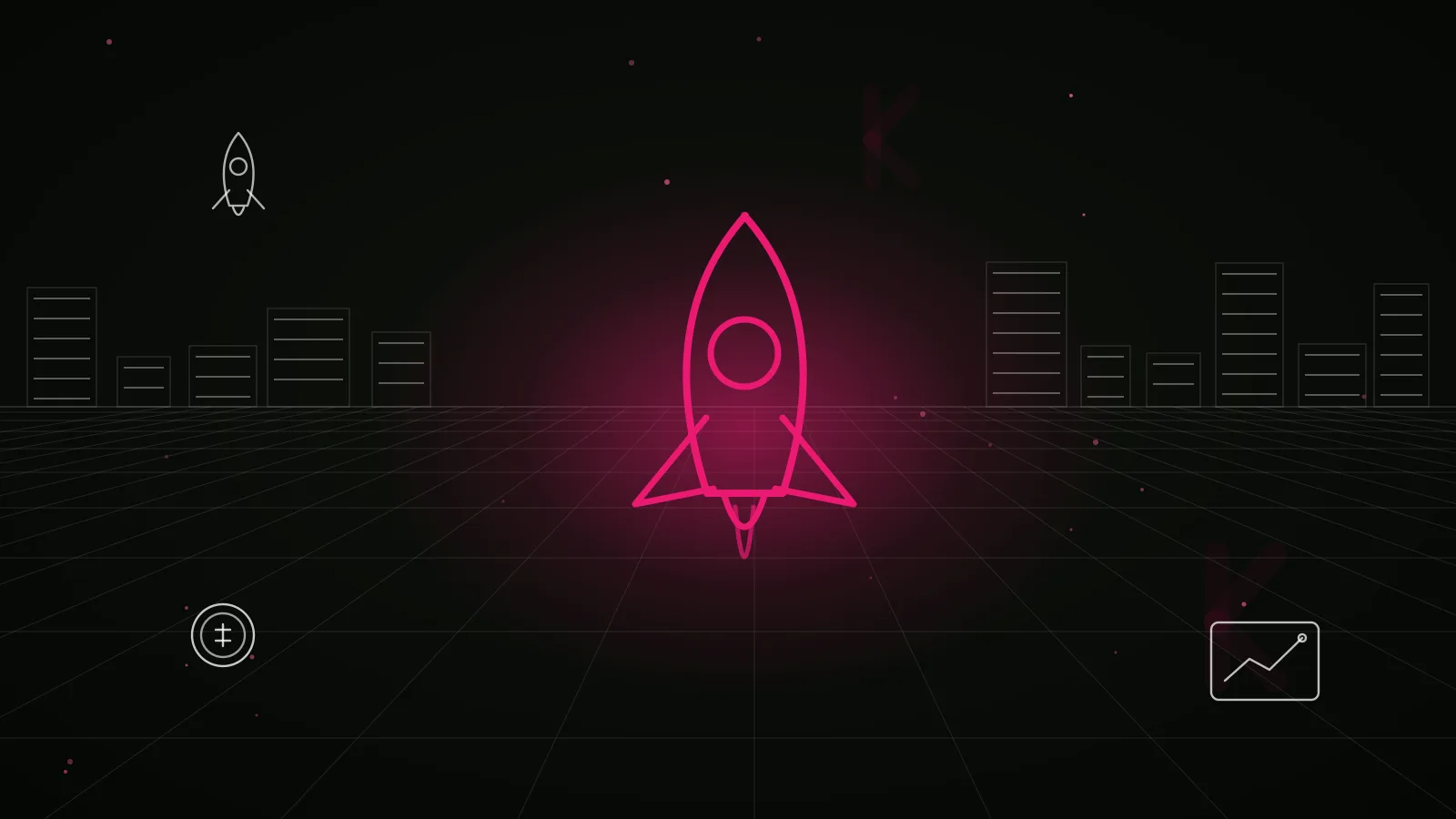 how to launch a token: Cohort Marketing branded hero illustration