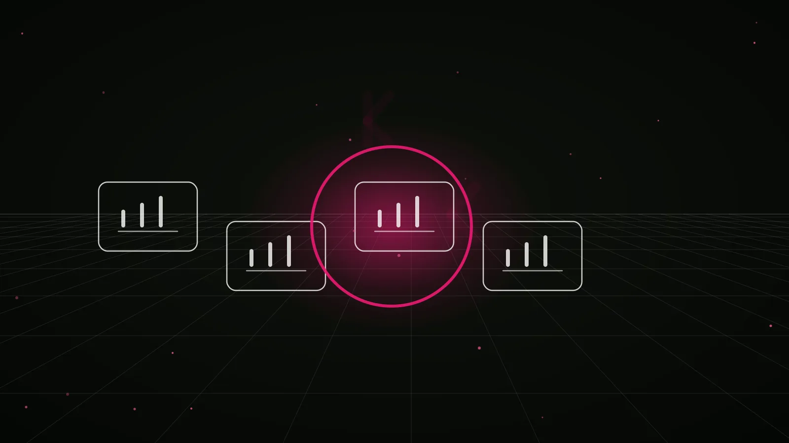 prediction markets short form video agency: why-us stat panel illustration