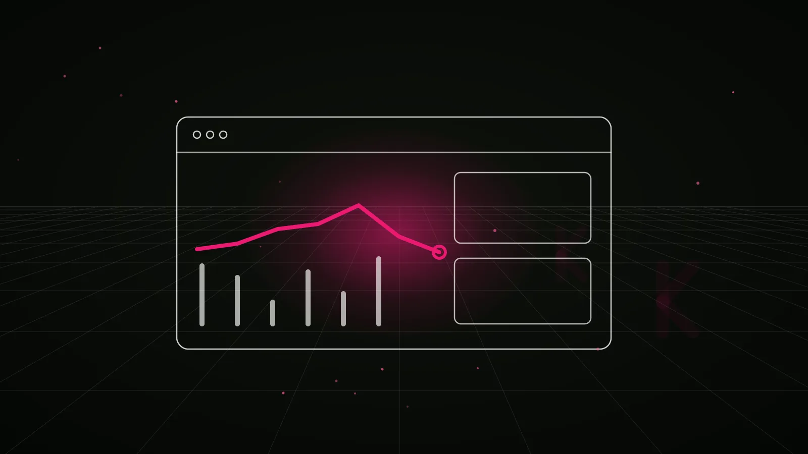 prediction markets short form video agency: results dashboard illustration