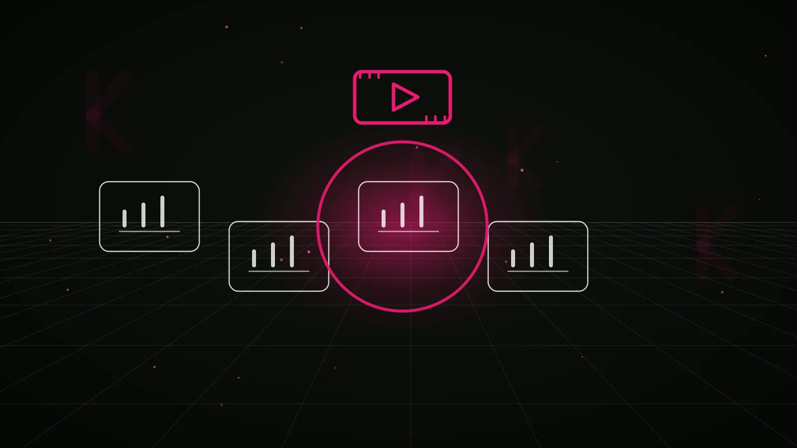 ugc video agency: why-us stat panel illustration