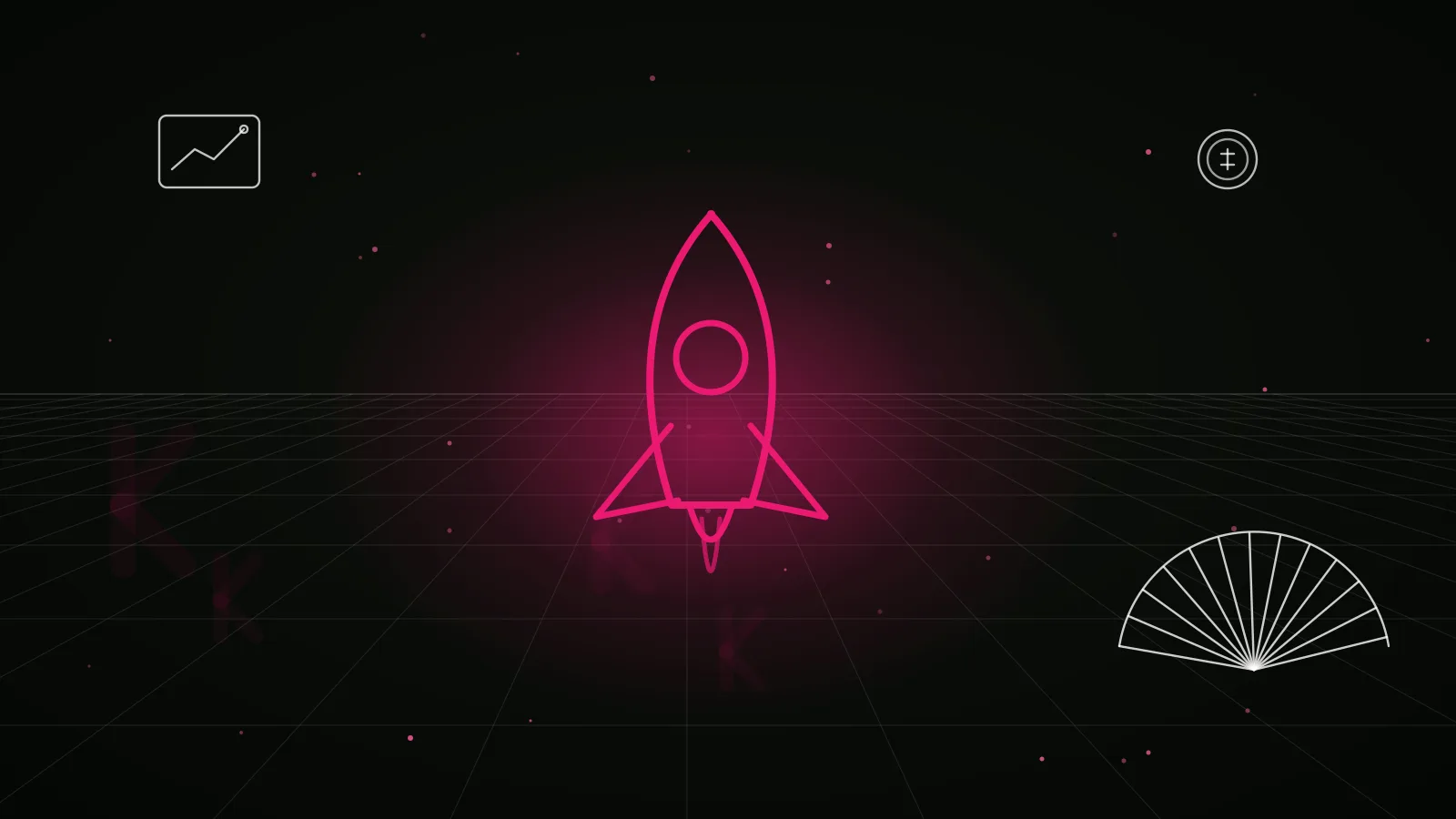token launch marketing: Cohort Marketing branded hero illustration