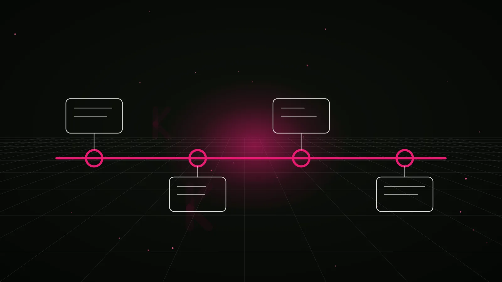 crypto link building agency: process timeline illustration