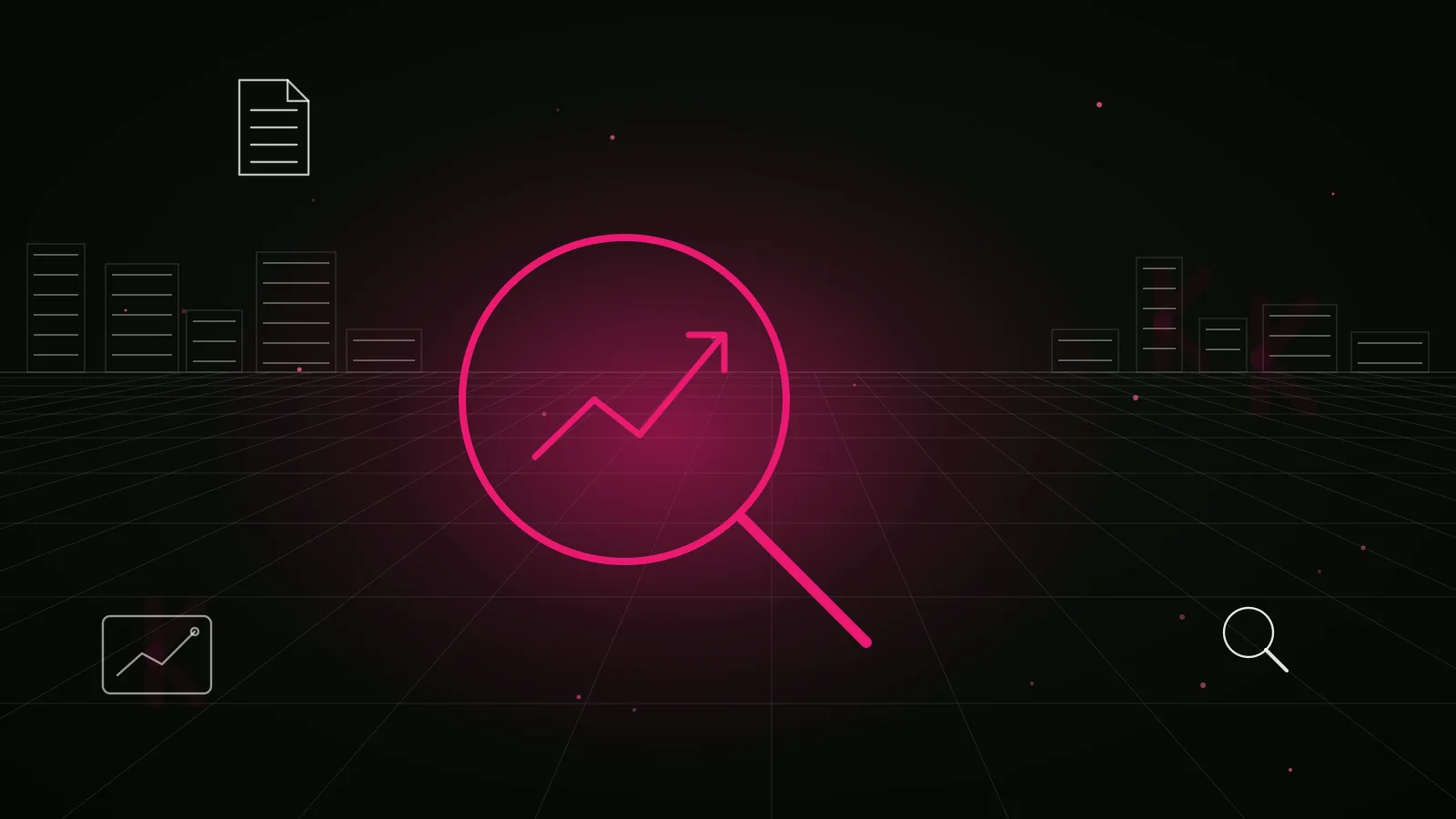 crypto seo audit: Cohort Marketing branded hero illustration