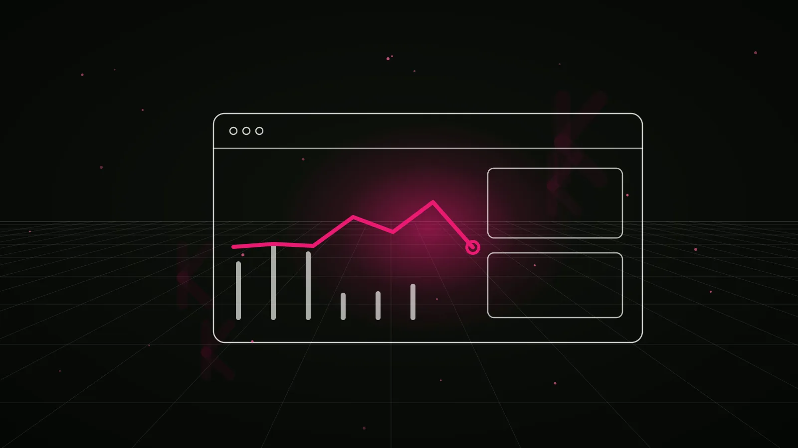crypto seo audit: results dashboard illustration