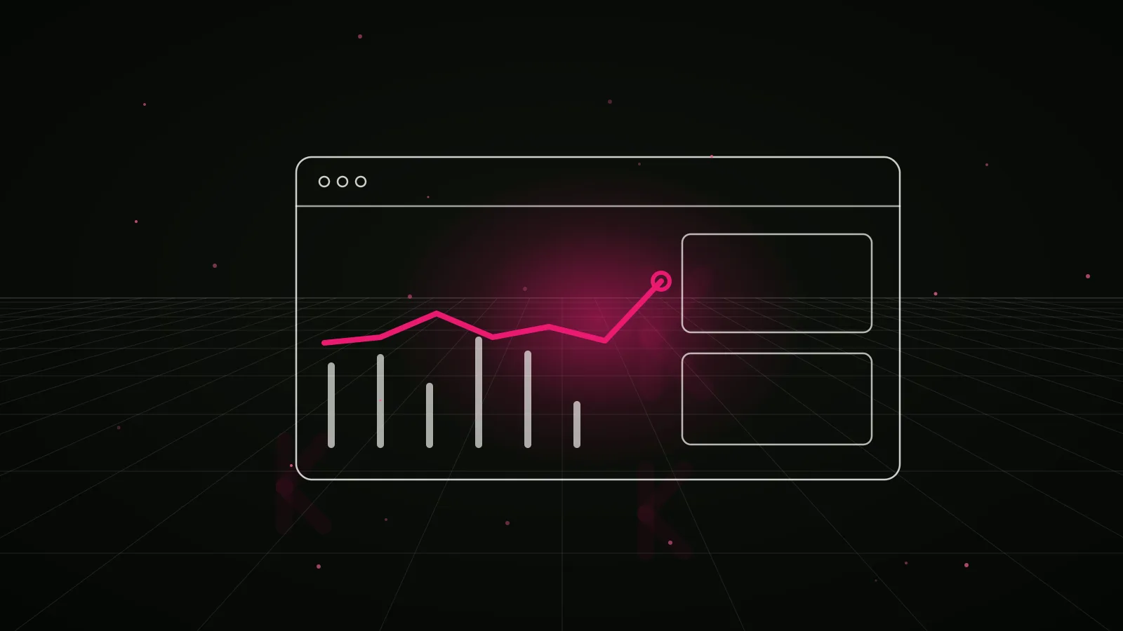 prediction markets marketing: results dashboard illustration