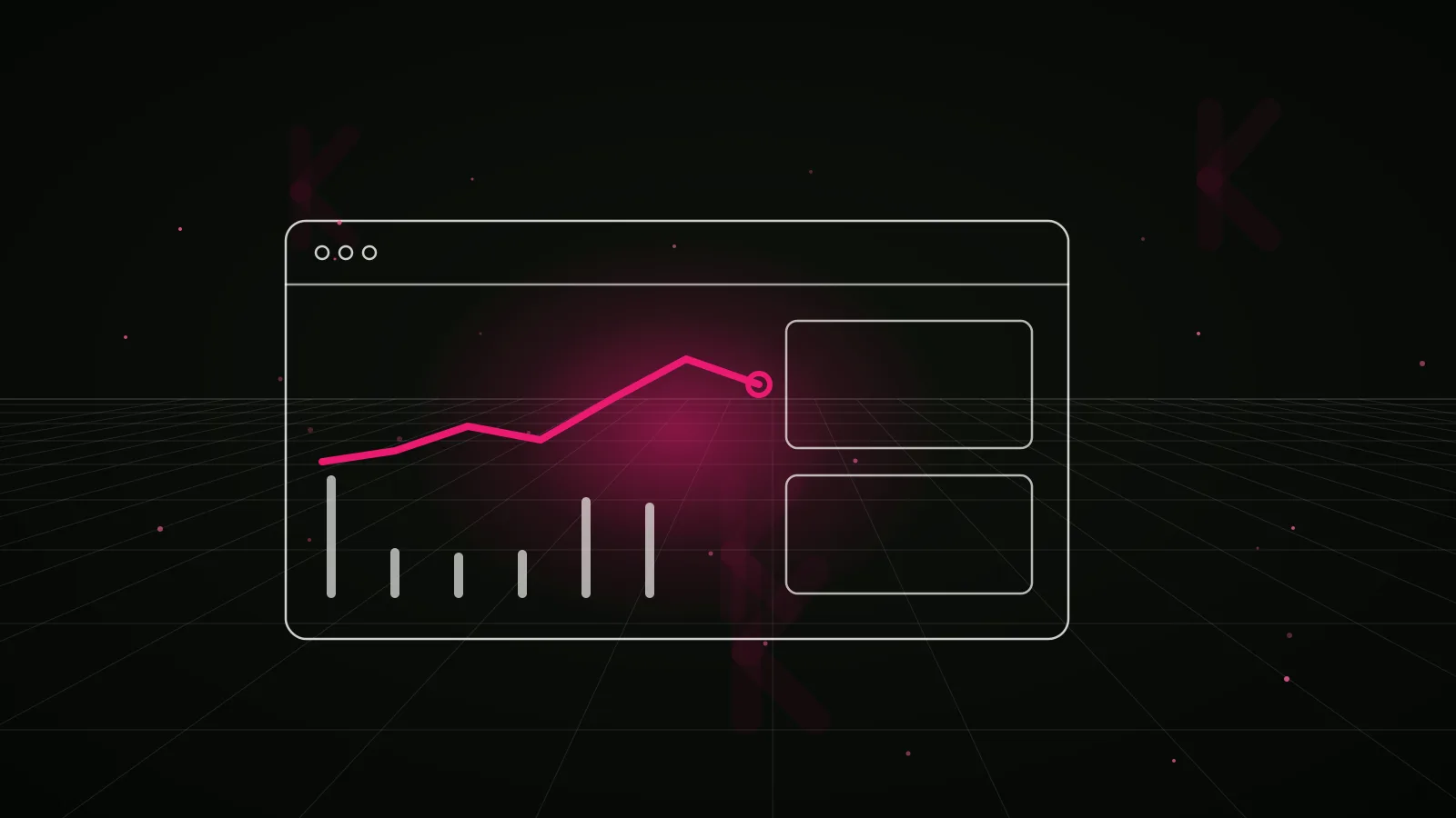 hyperliquid marketing agency: results dashboard illustration