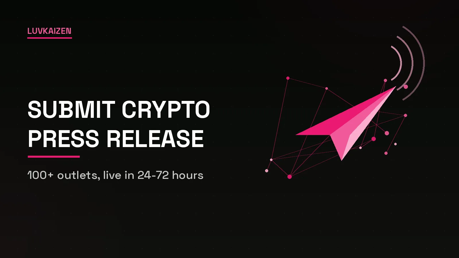 Same-day crypto press release distribution: live in hours