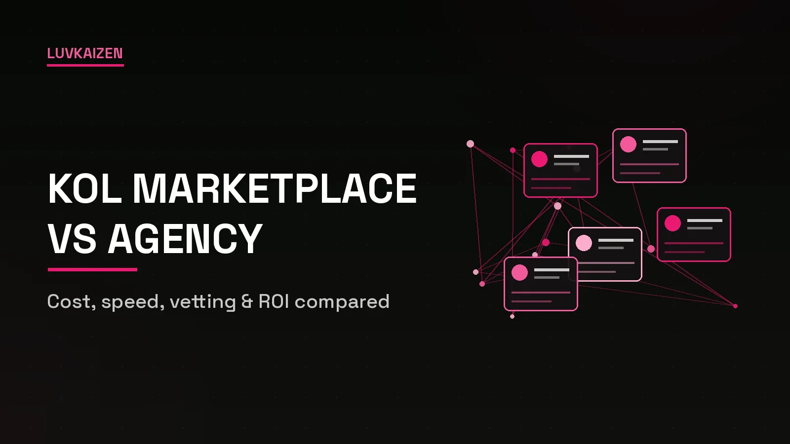 Crypto KOL Marketplace vs. Agency: Which Gets You Better ROI in 2026?