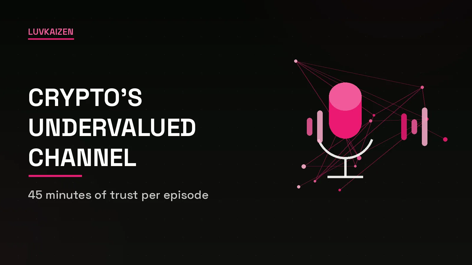 Why podcasts are crypto's most undervalued marketing channel