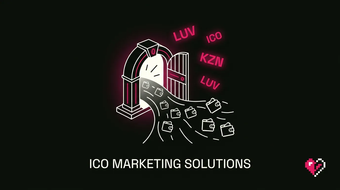Cohort Marketing ico marketing hero section image