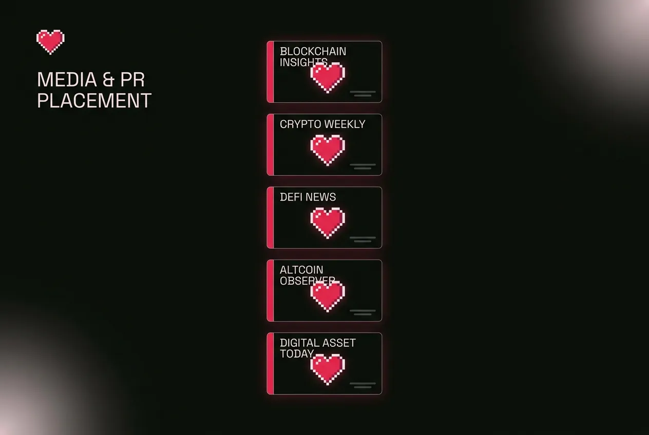 Cohort Marketing blockchain promotion first section image