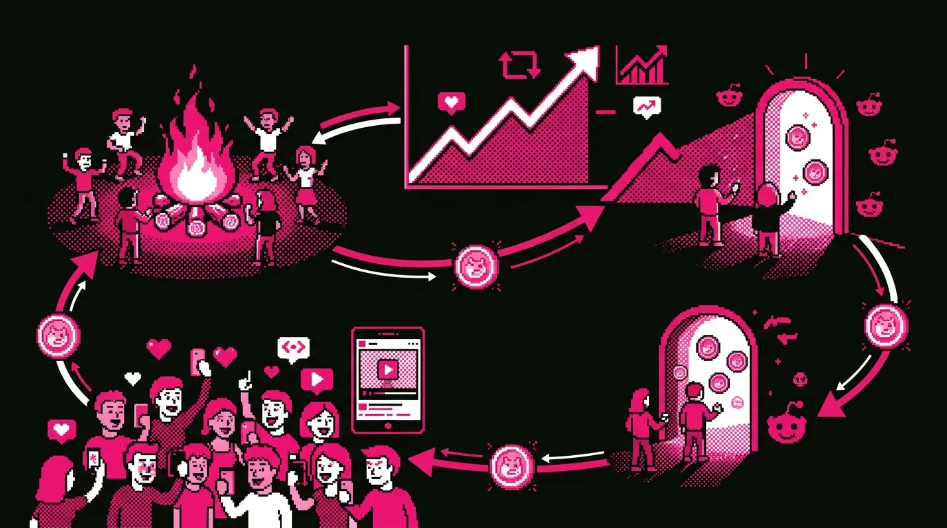 Top memecoin marketing agencies: Cohort Marketing, Coinbound, The Meme Studio