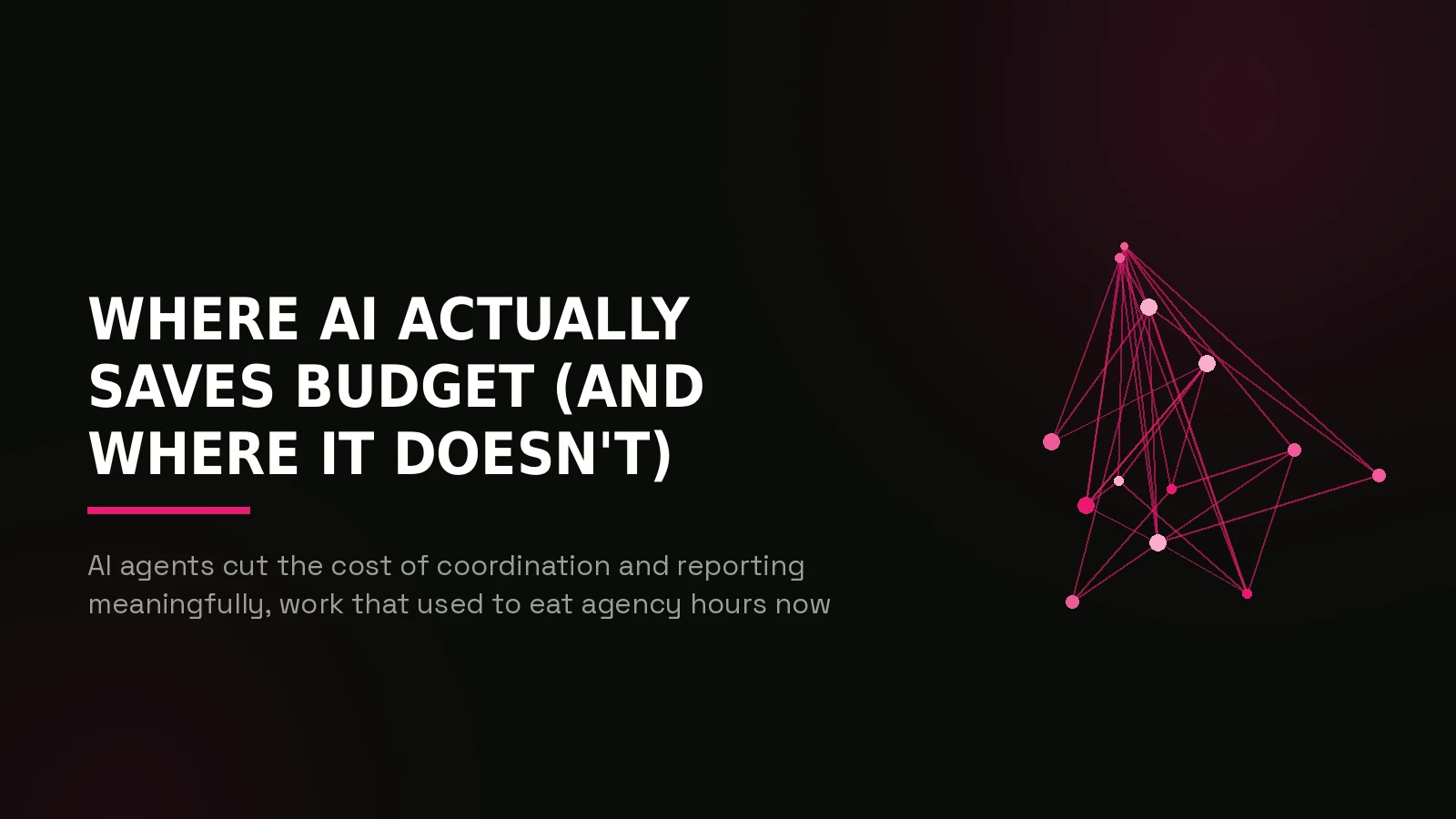 ai marketing agency: network reach illustration