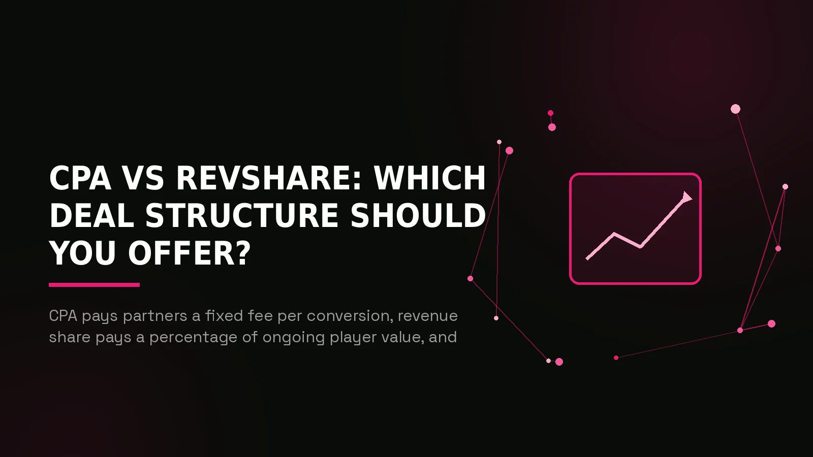 cpa vs revshare crypto campaigns: hero illustration